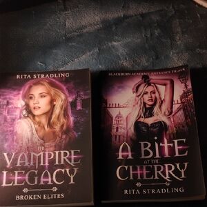 Vampire Legacy Books Signed By Rita Stradling